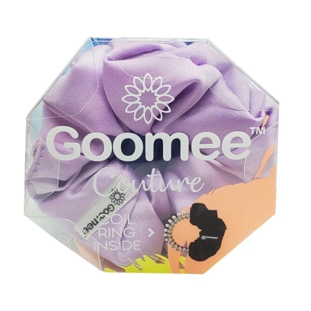 Goomee Couture LUXEMBOURG GARDEN Satin Hair Scrunchies Set of (2) | NEW